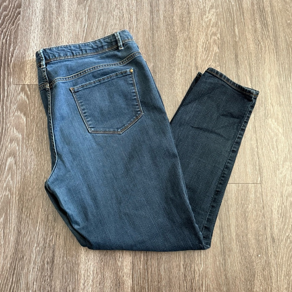 Attention Women's Skinny Jeans - Dark Blue